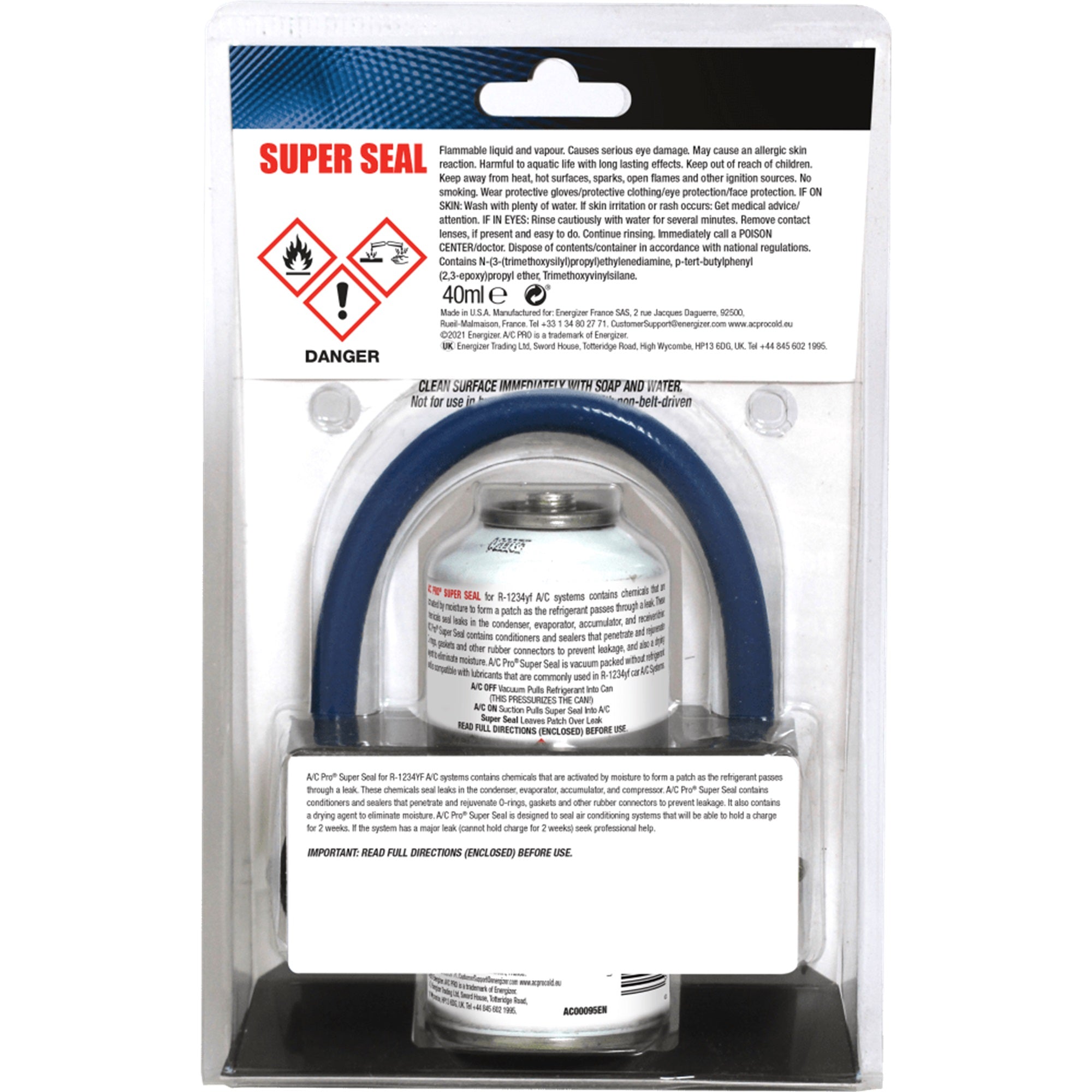 Ac Pro 40ml R-1234yf Super Seal Ac Stop Leak