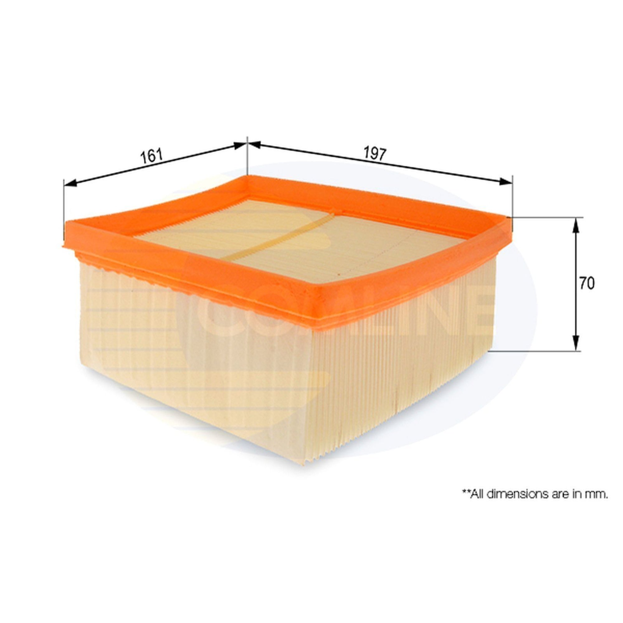 Comline Air Filter Insert - EAF708