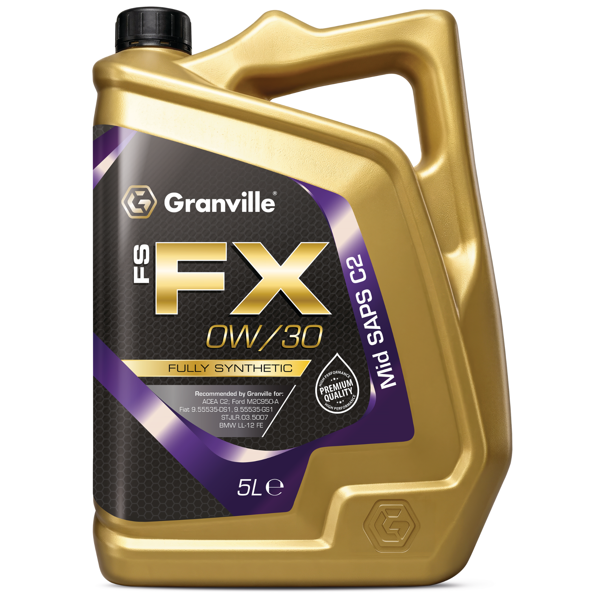 Granville 0W/30 FS-FX Fully Synthetic Engine Oil 5 Litre