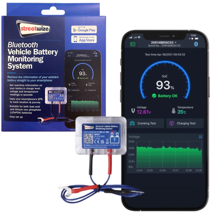Streetwize Bluetooth Battery Monitoring System