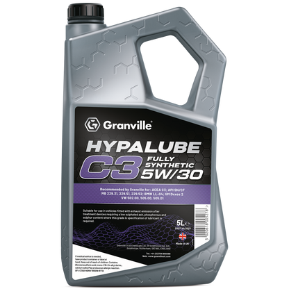 Granville Hypalube C3 Engine Oil 5W-30 5L