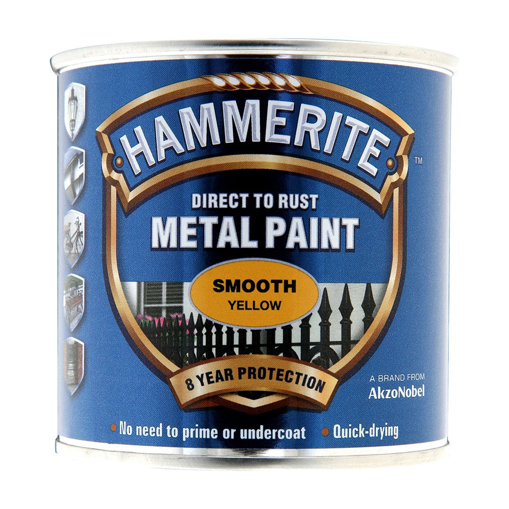 Hammerite Direct to Rust Metal Paint Smooth 250ml