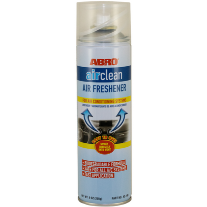 ABRO Air Clean Air Freshener & Hygiene Aid 9oz