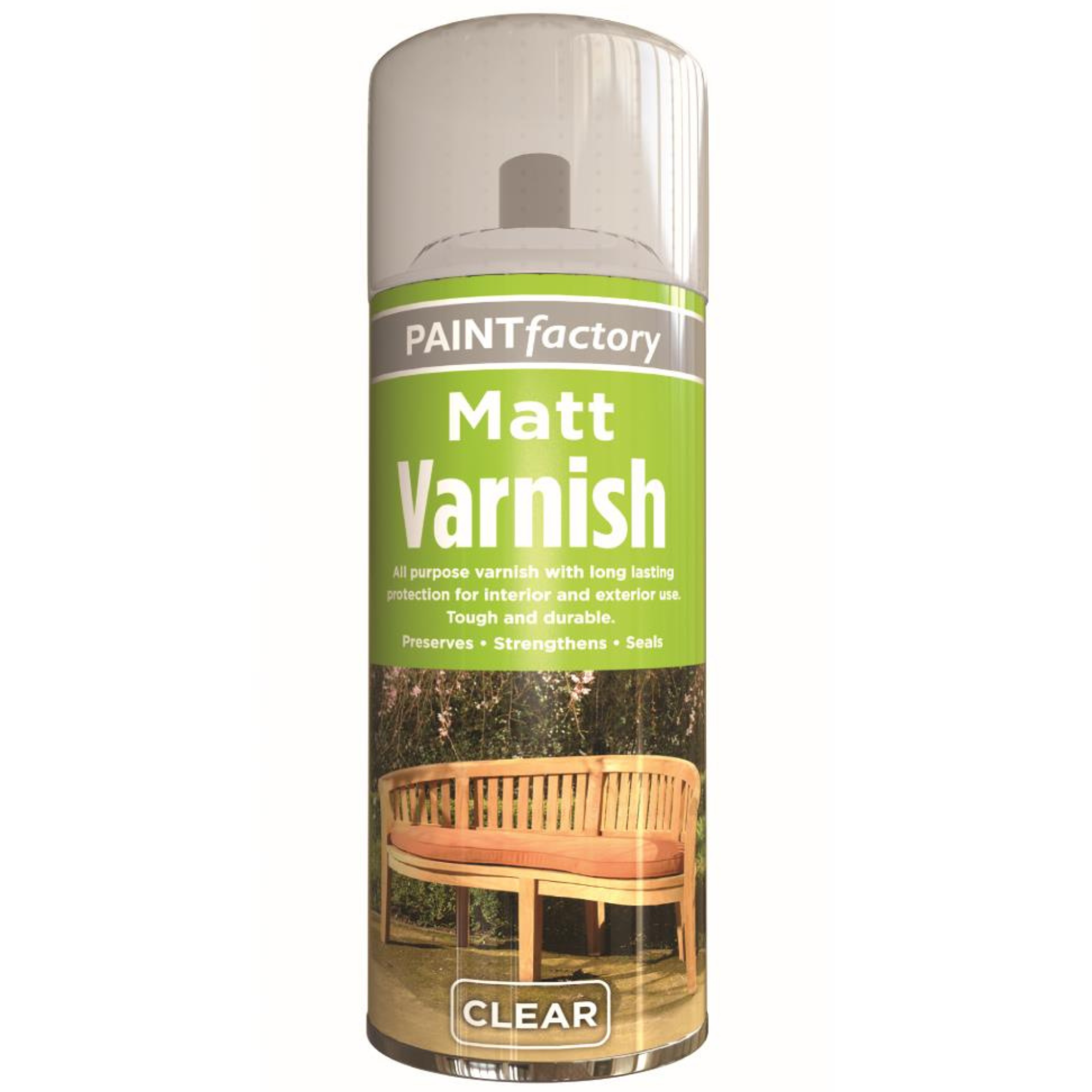 PAINT FACTORY MATT VARNISH SPRAY CLEAR 250ML