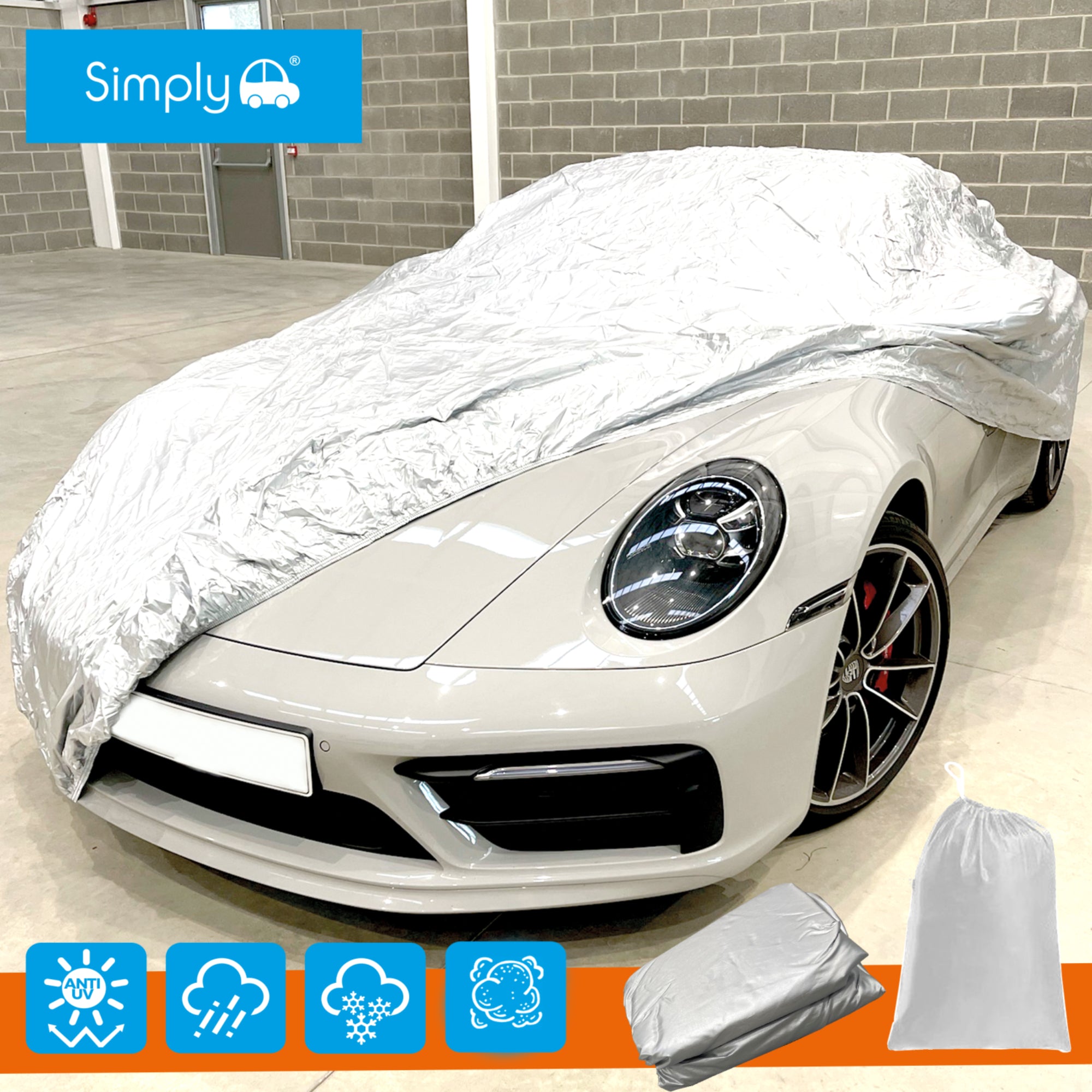 Simply Water Resistant Car Cover Small