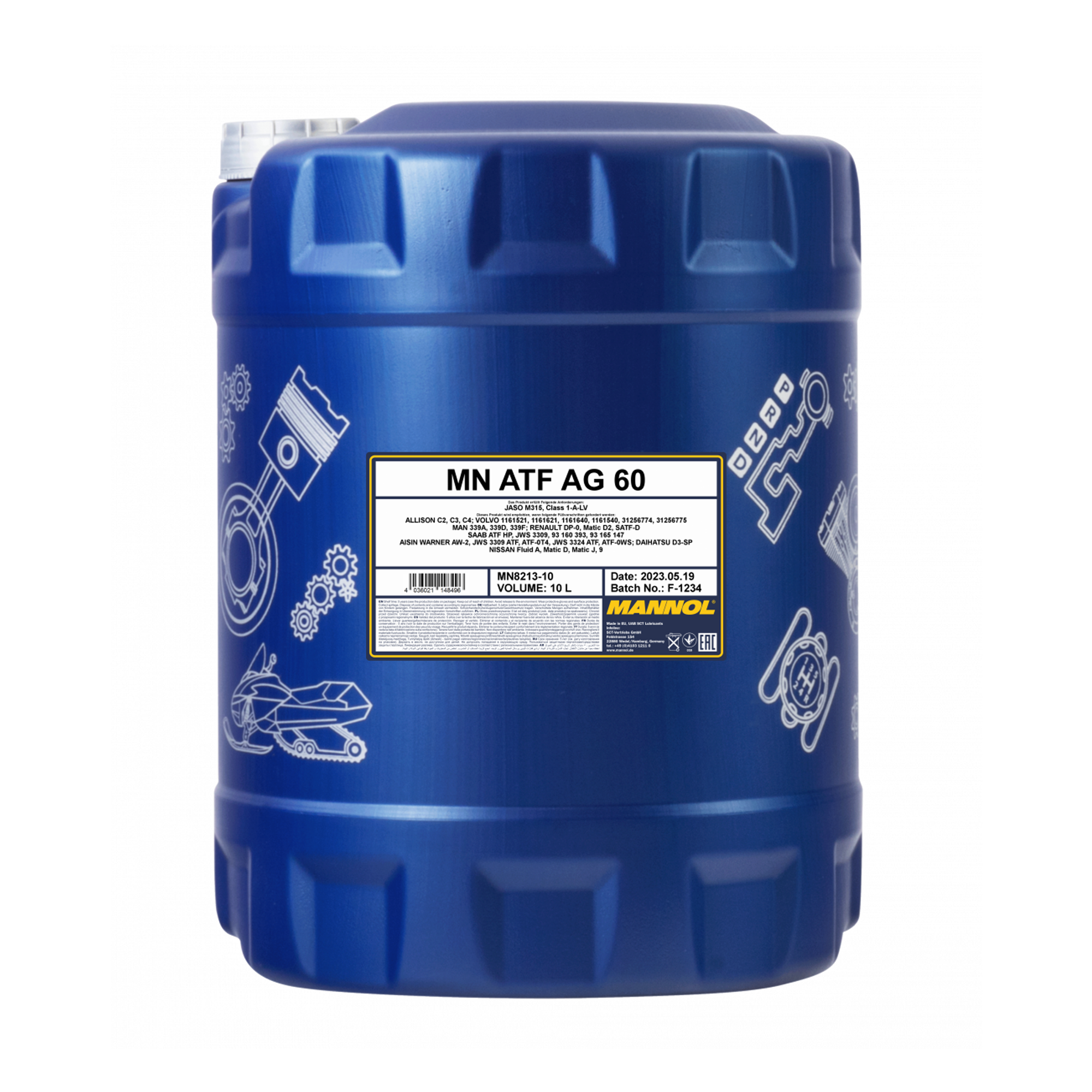 MANNOL ATF AG60 8213 10L