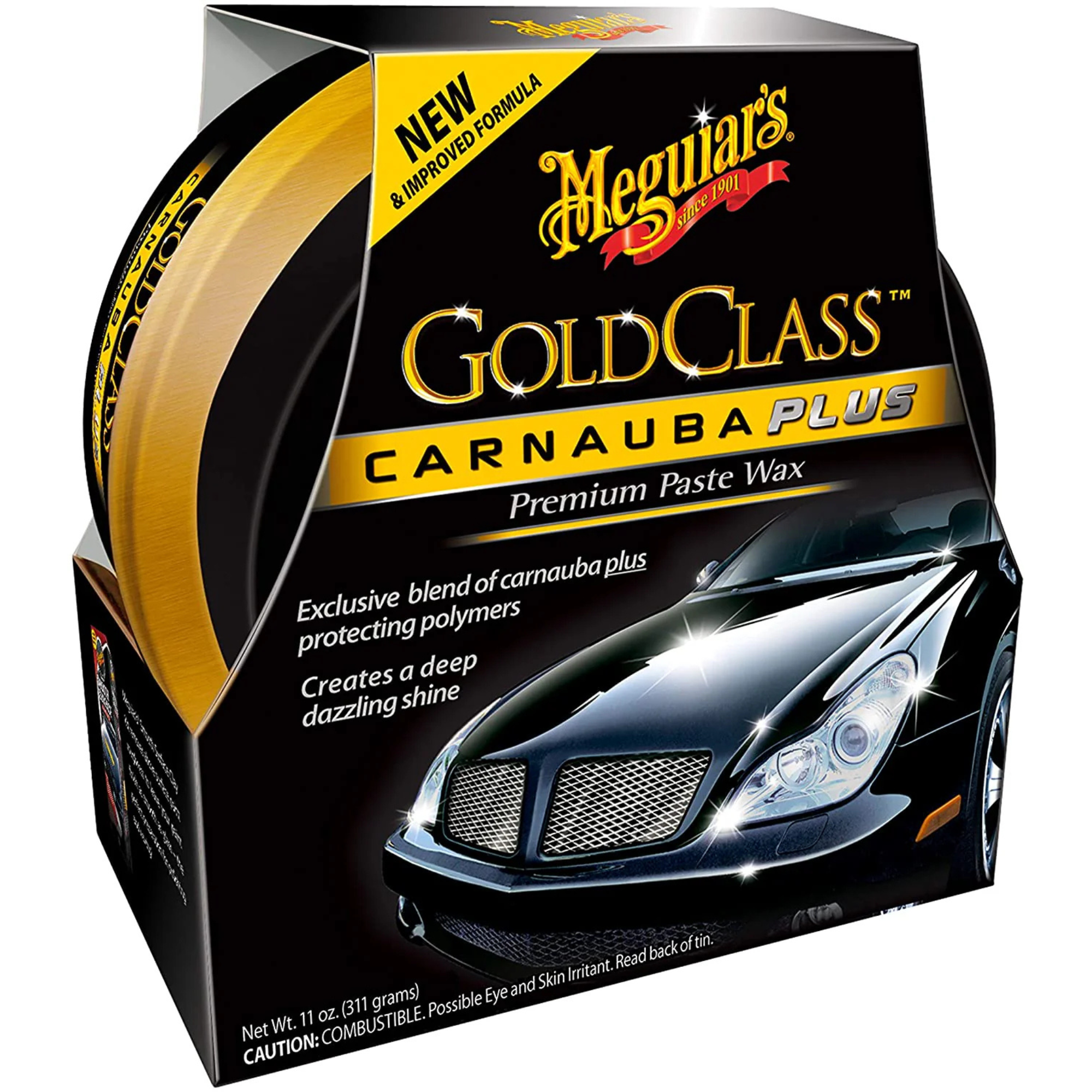 Meguiars Gold Class Carnauba + Premium Paste Wax 311g