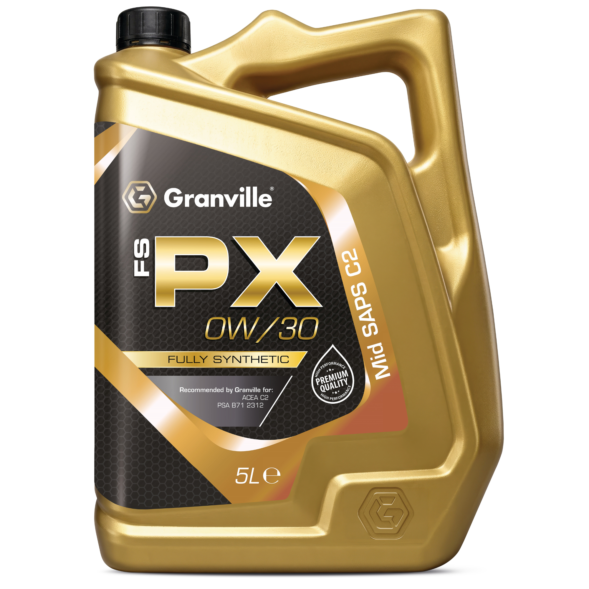 Granville 0W/30 FS-PX Fully Synthetic Engine Oil 5 Litre