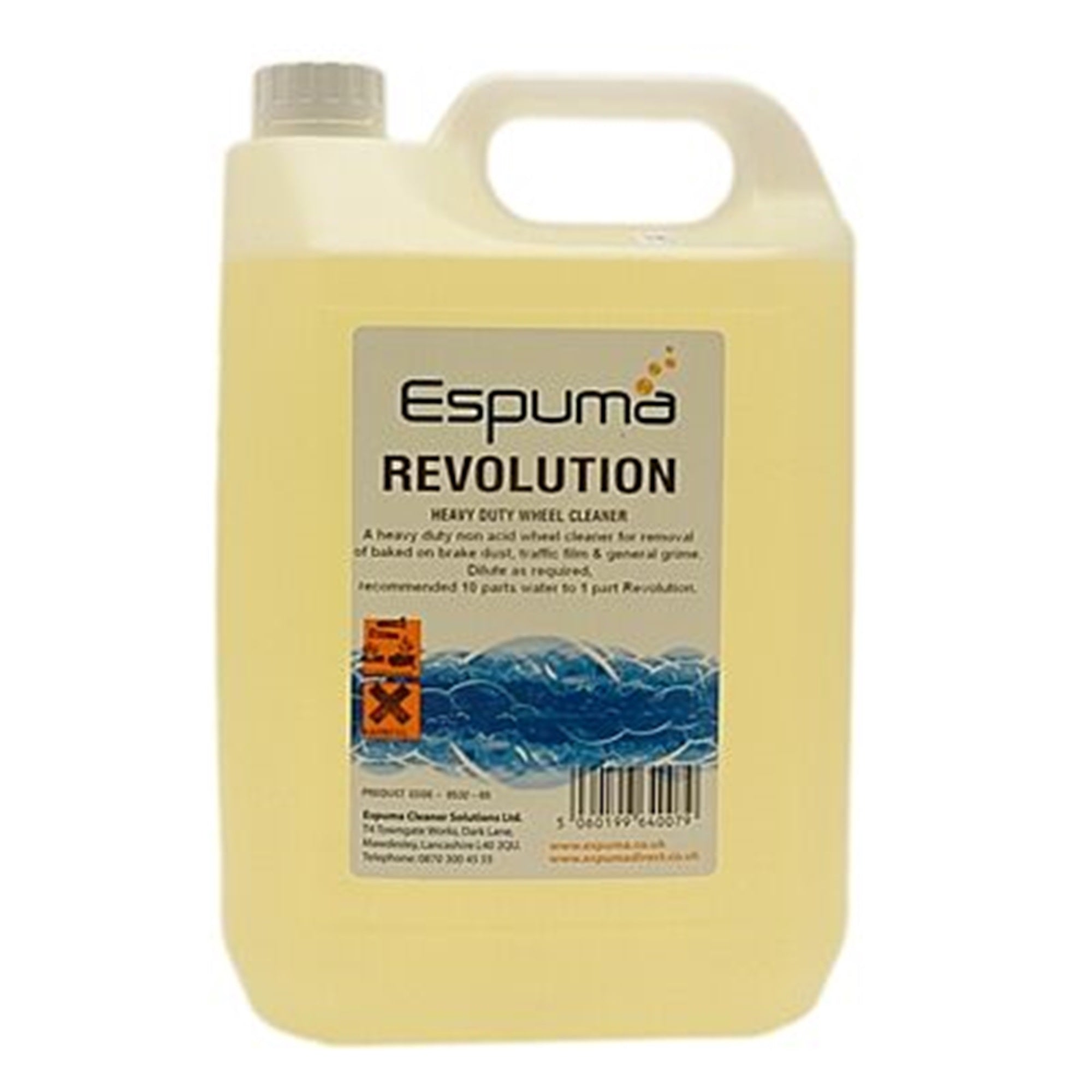 Espuma Revolution Heavy Duty Wheel Cleaner Baked Grime Dust Remover 5 Litre