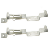Maypole Number Plate Clamp - Rectangular (Pack Of 2)