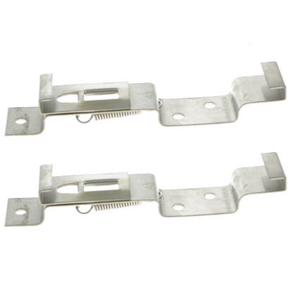 Maypole Number Plate Clamp - Rectangular (Pack Of 2)