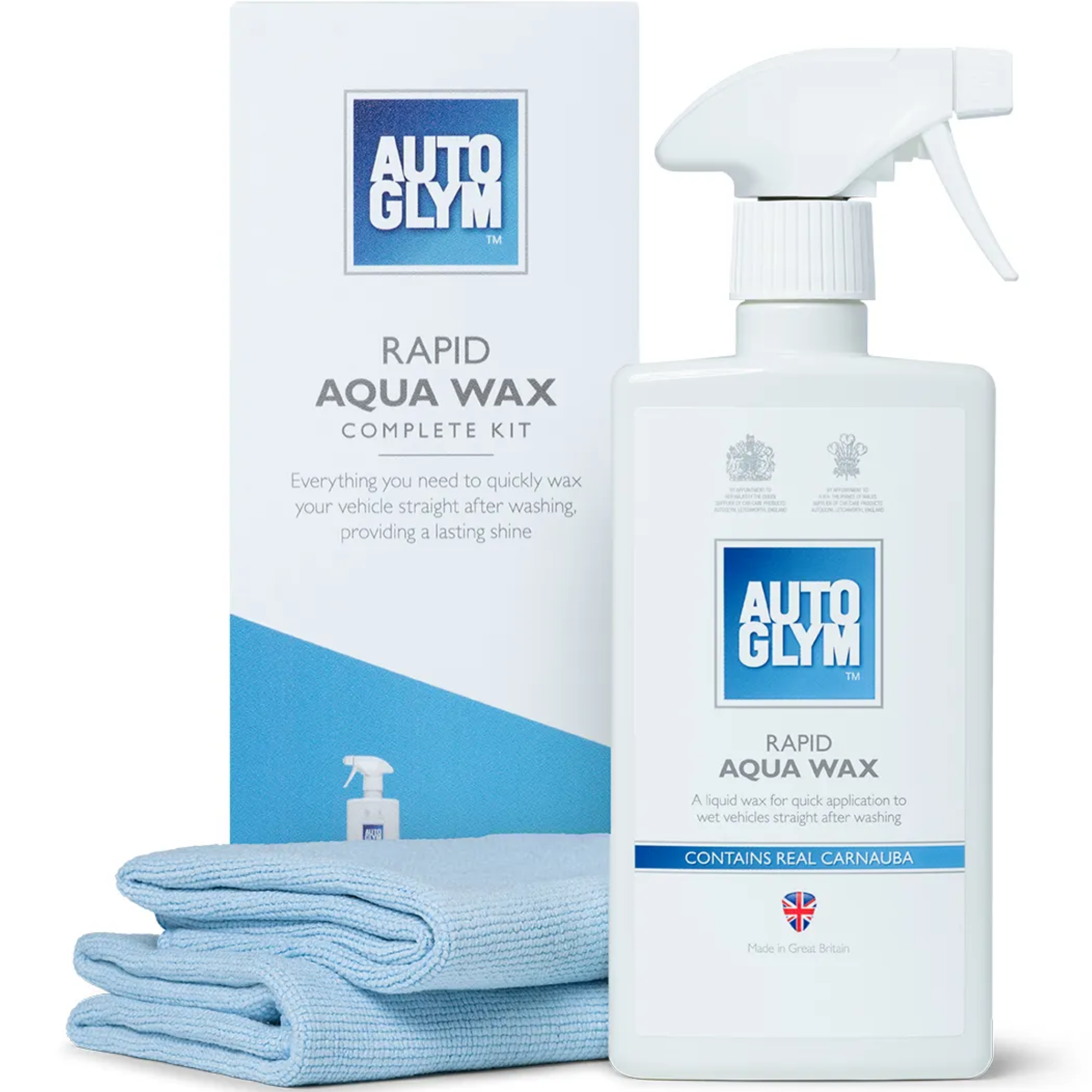 Autoglym Rapid Aqua Wax Kit 500ml