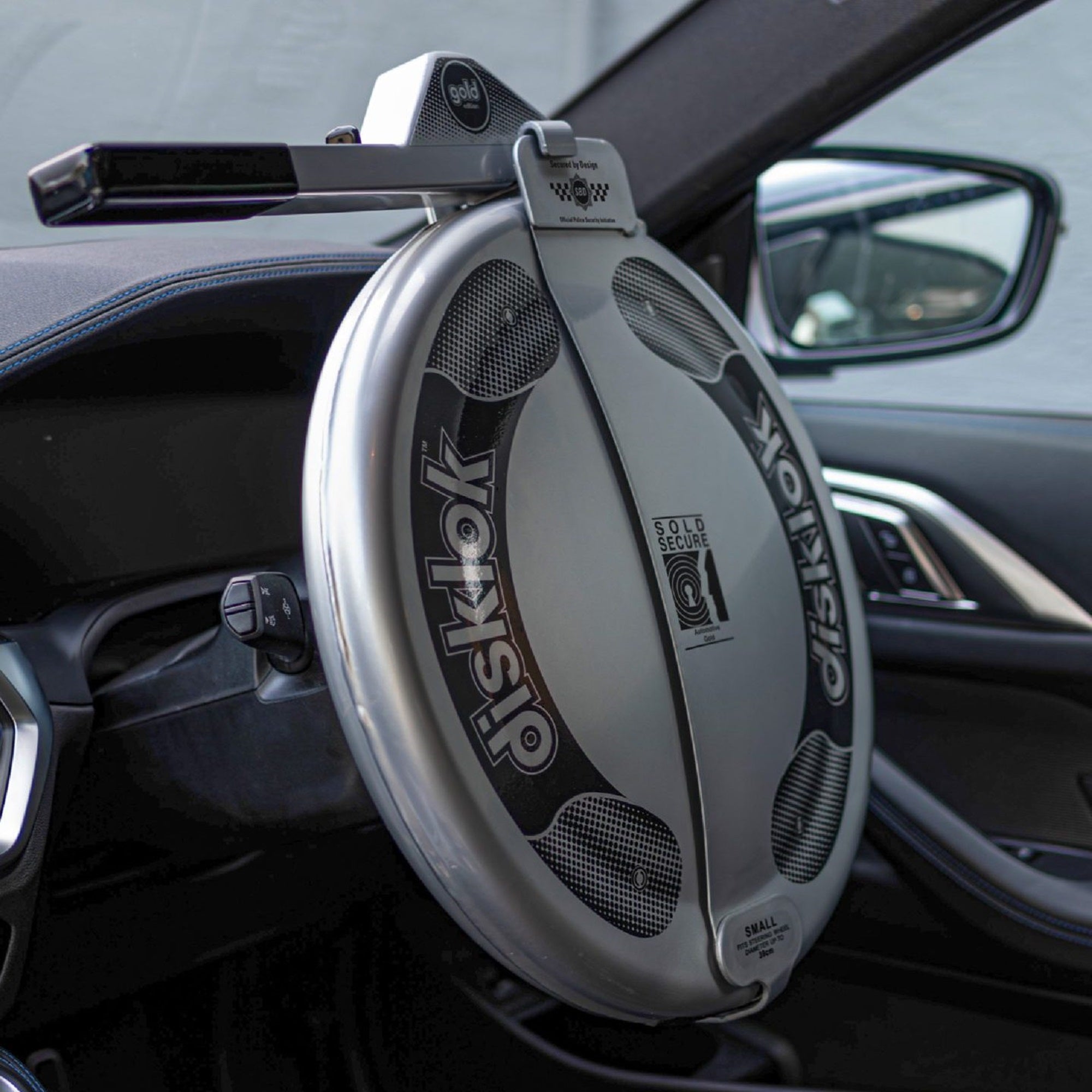 Disklok RHD Small Silver Disklok 35cm - 39cm