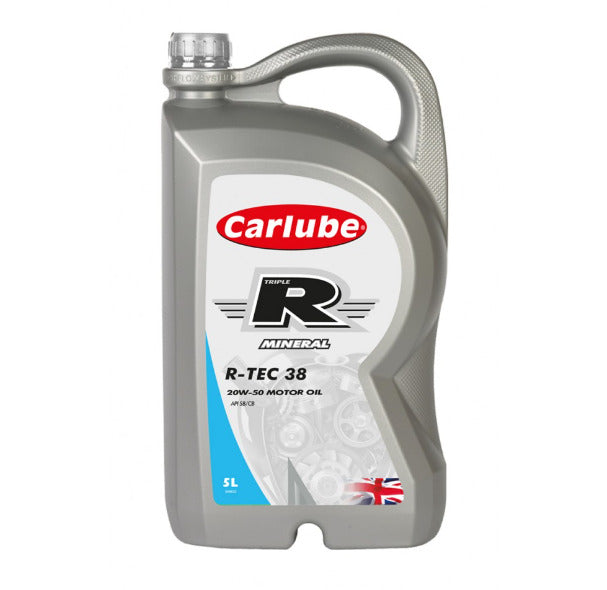 Carlube Triple R Engine Oil 20W-50 R-Tec 38 5L