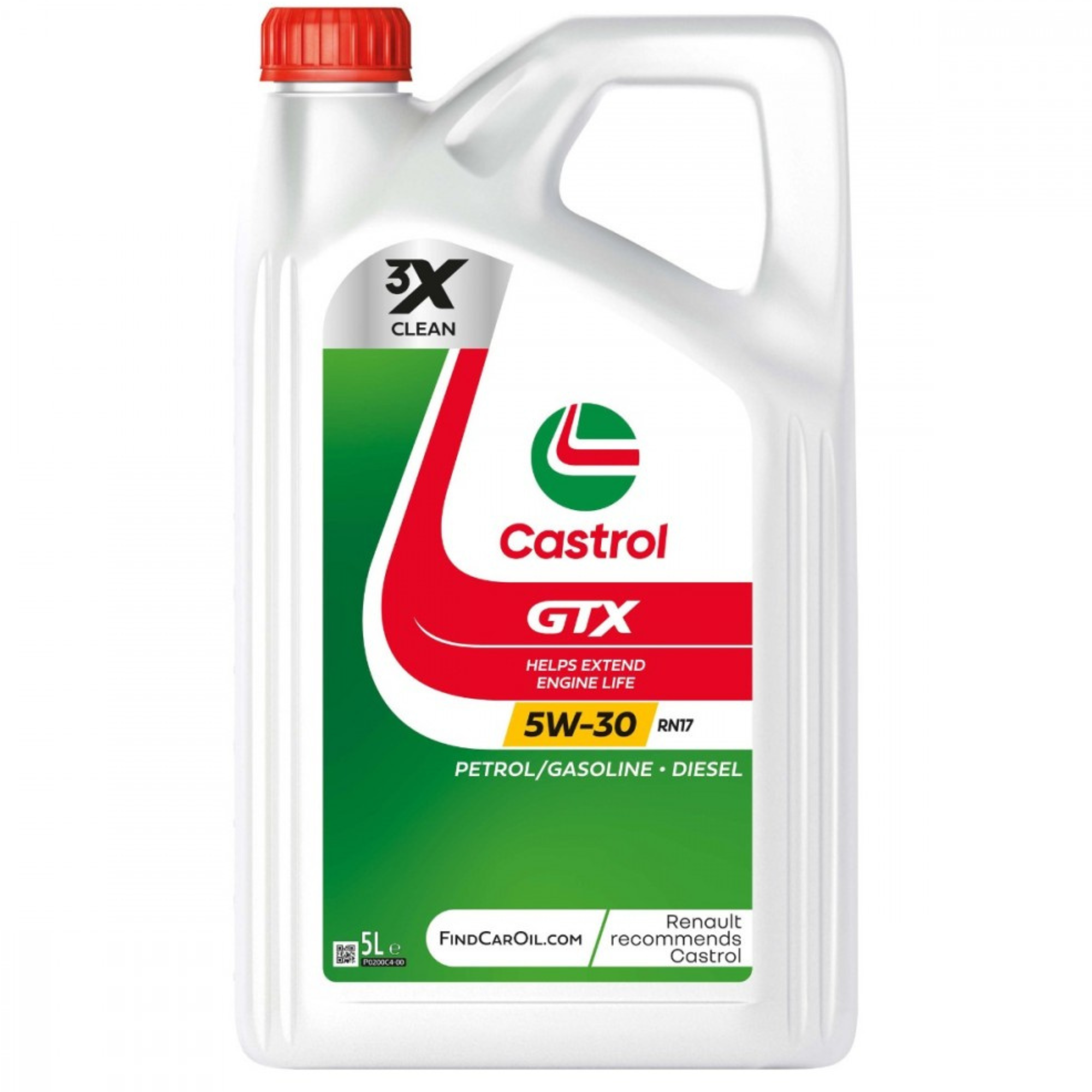Castrol GTX 5W-30 RN17 Engine Oil 5L
