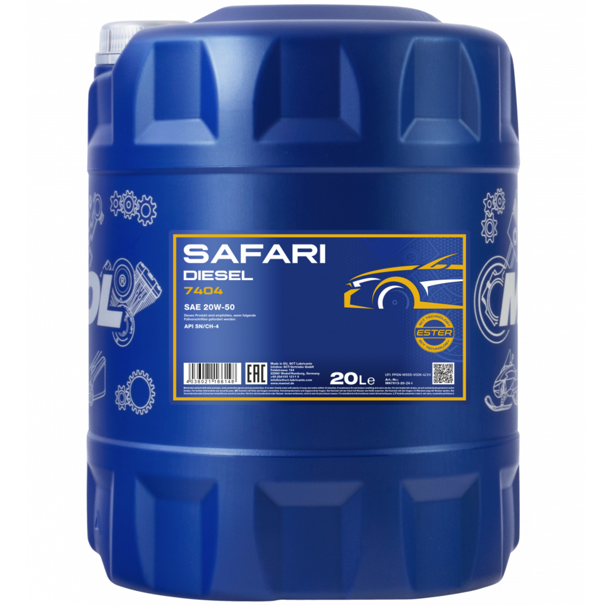 MANNOL Safari 20W-50 7404 20L