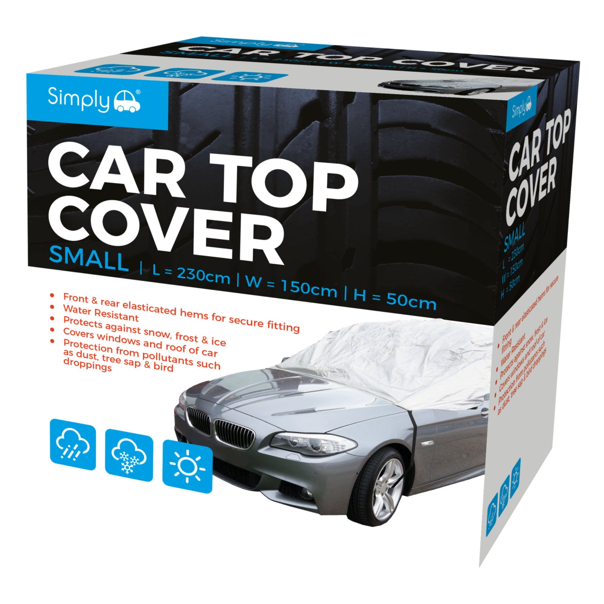 Simply Car Top Cover Small