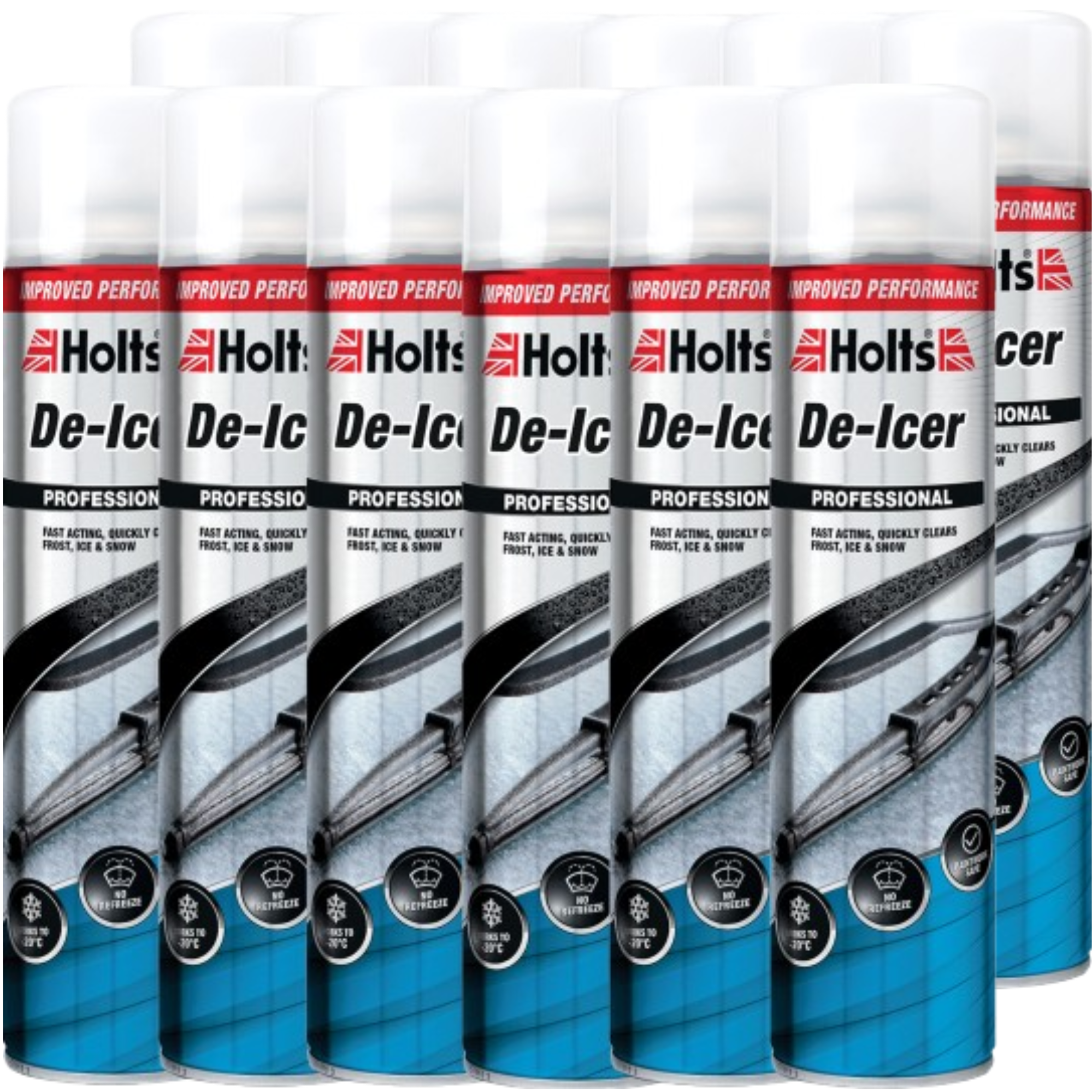Holts De-Icer 600ml (Pack Of 12)