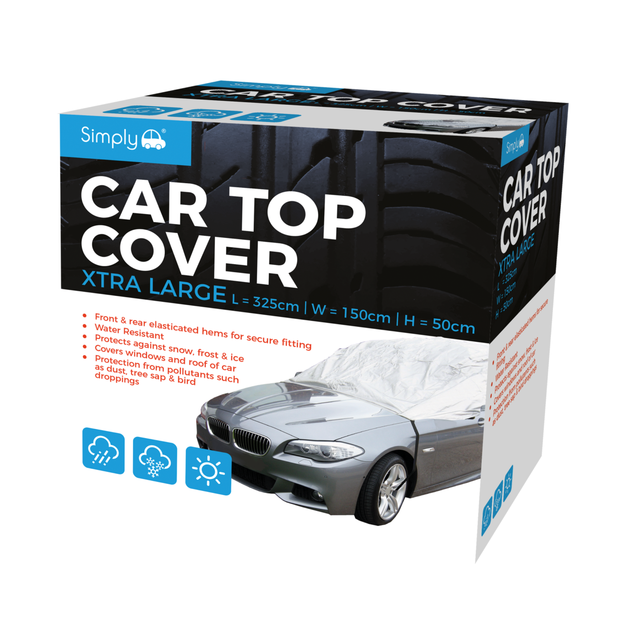 Simply Car Top Cover Extra Large