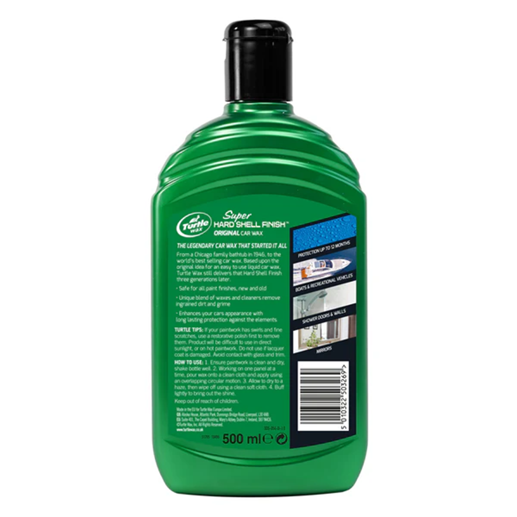 Turtle Wax Original Liquid Car Wax 500ml