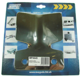 Maypole 4645B BK Stainless Steel Bumper Protector Plate, Small