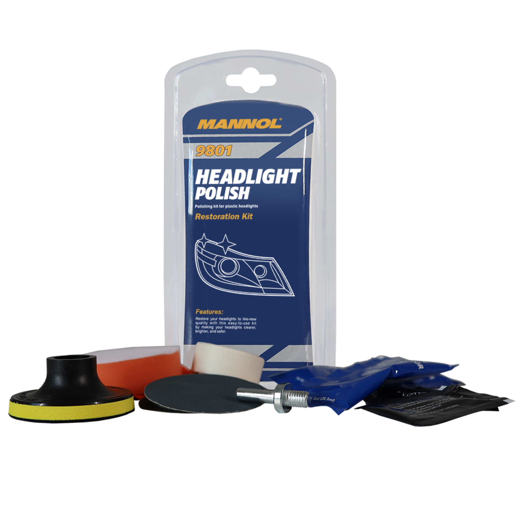 MANNOL Headlight Polish 9801