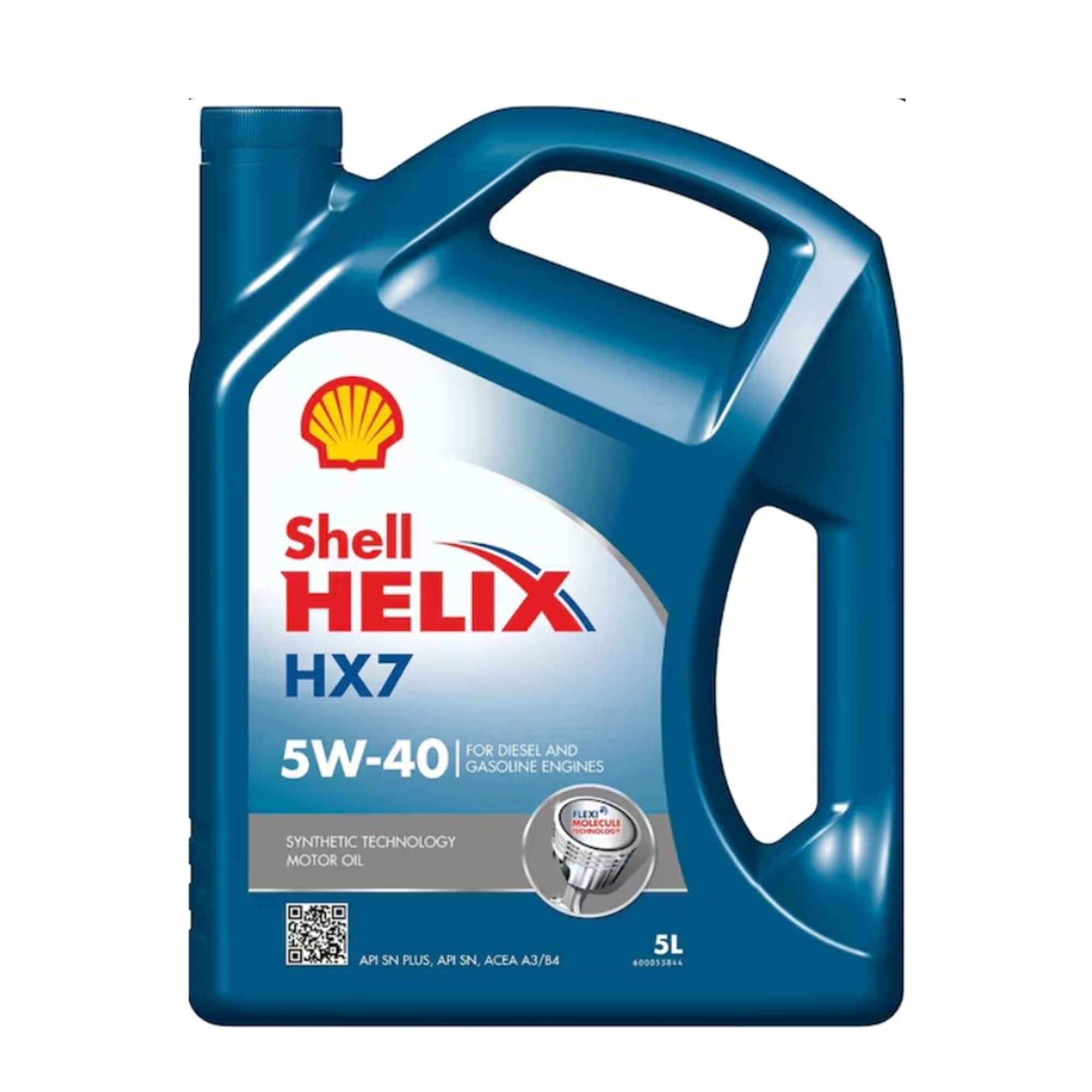 Shell Helix Engine Oil HX7 5W-40 5L
