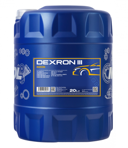 MANNOL Automatic Plus ATF Dexron III 8206 20 Litres