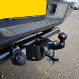 Maypole 50mm Ball &amp; Pin Hitch Black MP87