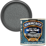 Hammerite Direct to Rust Metal Paint - Hammered Silver 250ml