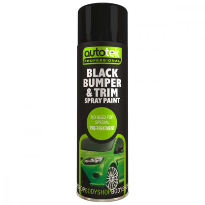 Autotek Black Bumper & Trim Paint 500ml
