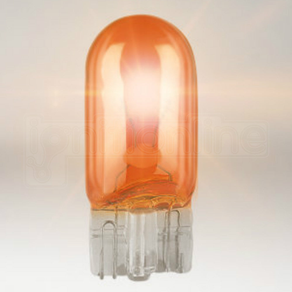 Osram 501A WY5W Amber 12V 5W Side & Tail Light Bulbs (Twin Blister)