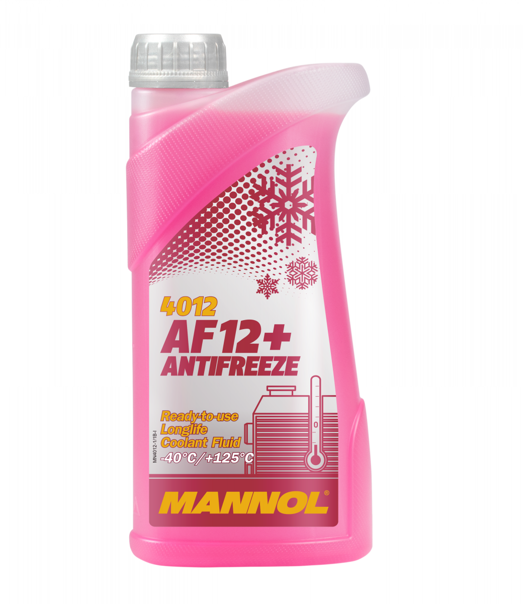 Mannol Af12+ Antifreeze (-40°C) Ready-For-Use 1L