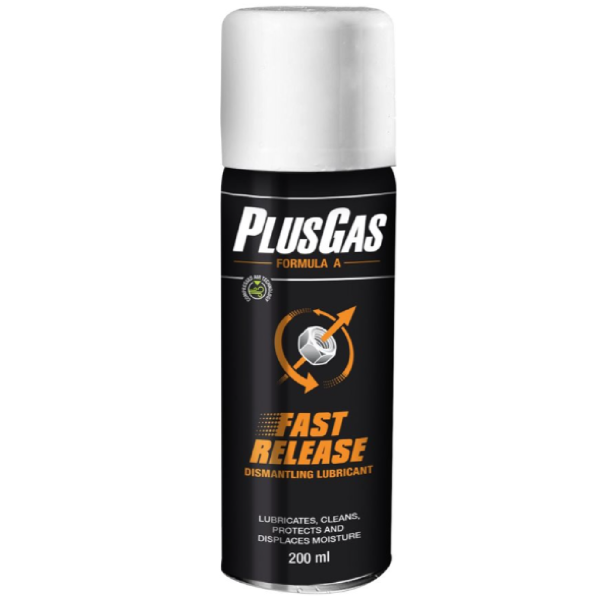 PlusGas FORMULA A Fast Release Dismantling Lubricant Aerosol 200ml