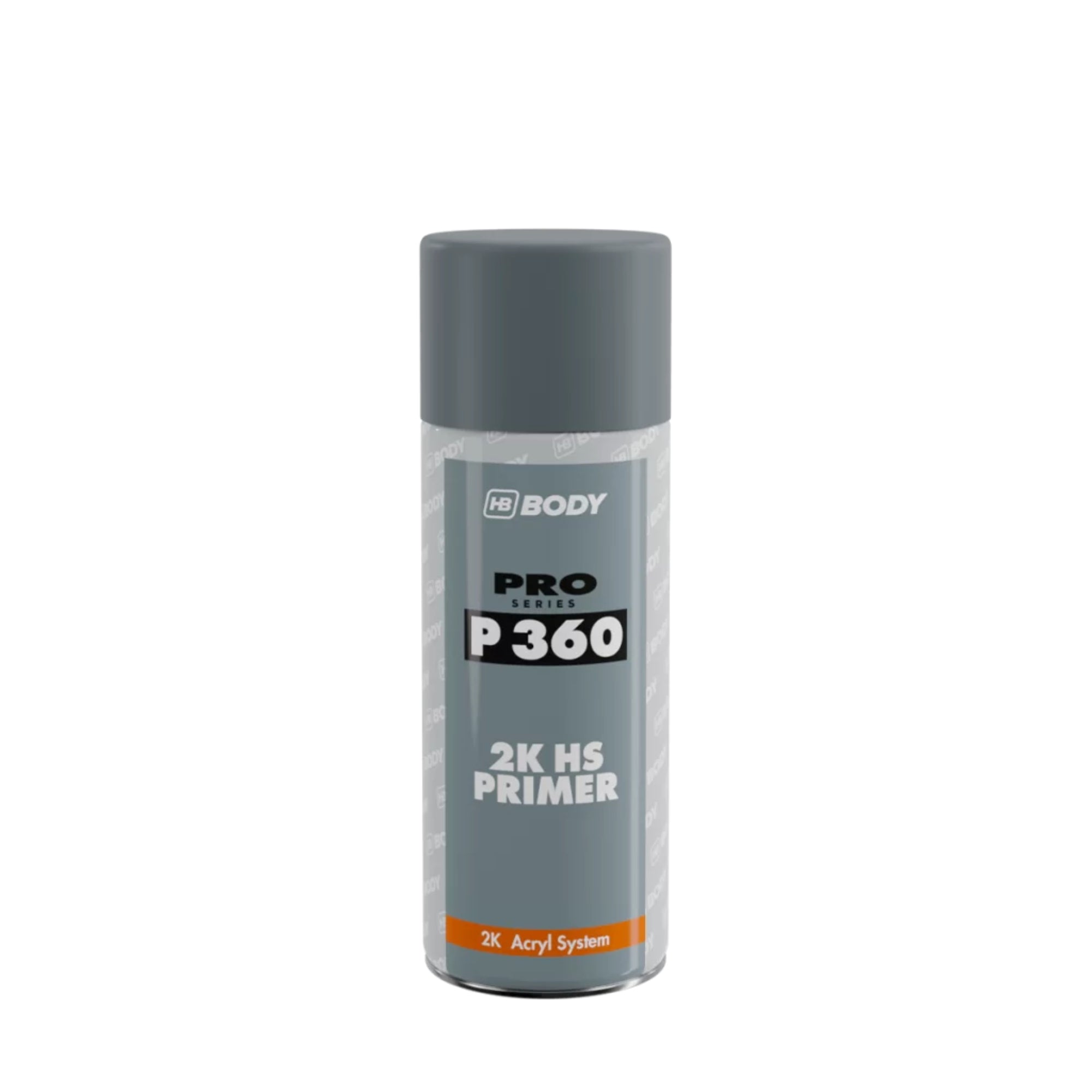 HB BODY P360 2K HS Primer Spray Grey 400ml