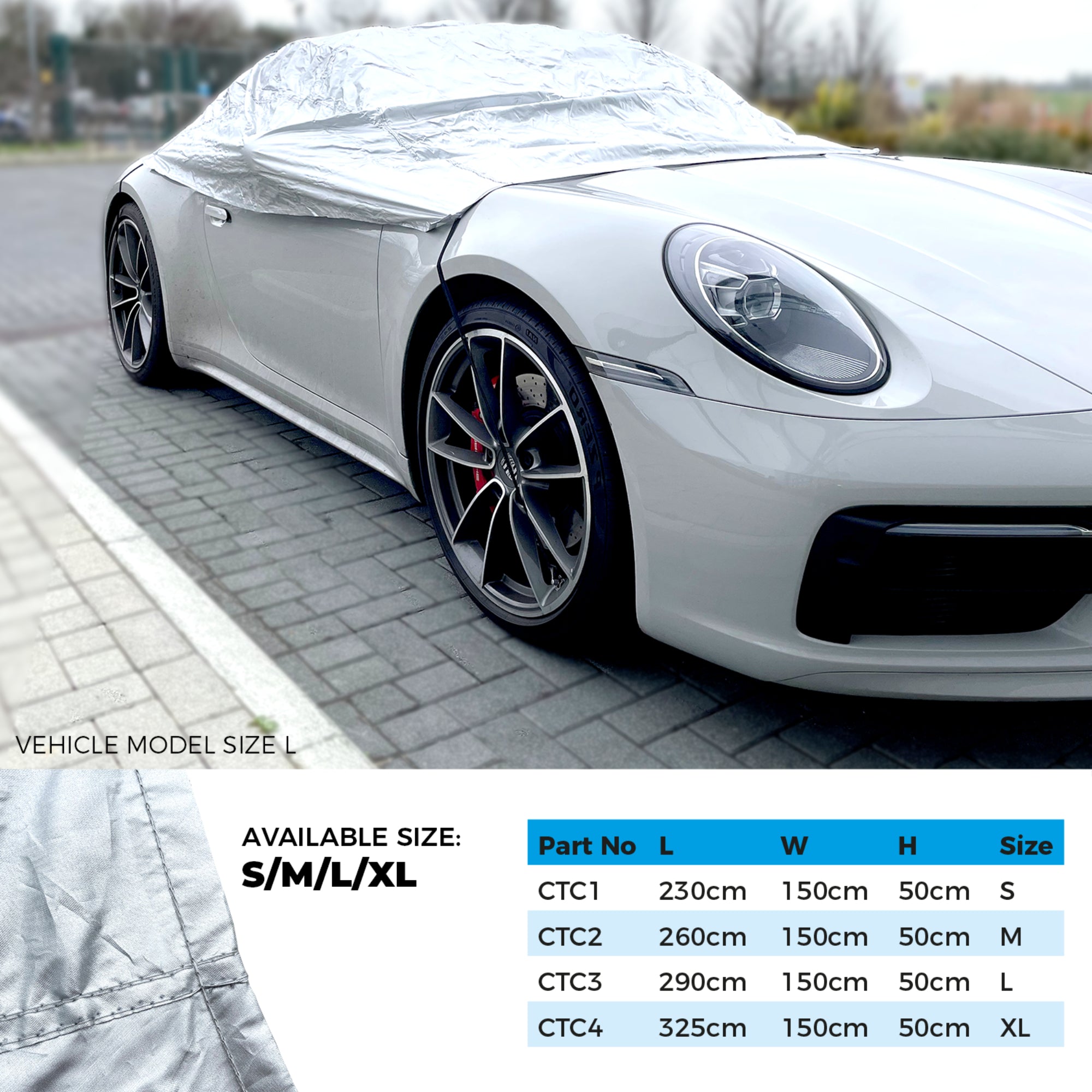 Simply Car Top Cover Small