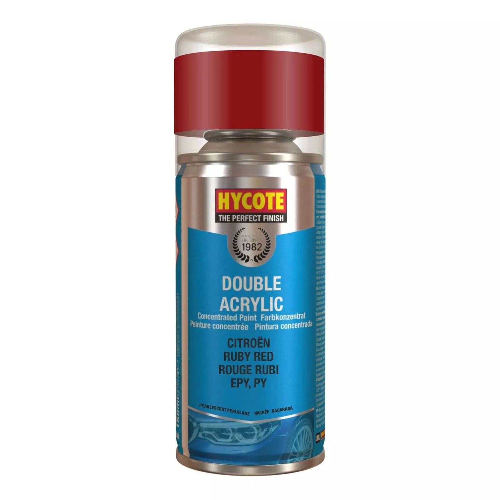 Hycote DCT606 CITROEN Ruby Red Spray Paint 150ml
