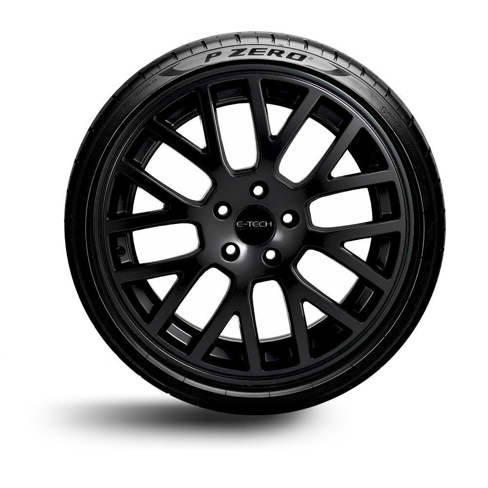 E-Tech Alloy Wheel Repair Kit - Motorsport Black