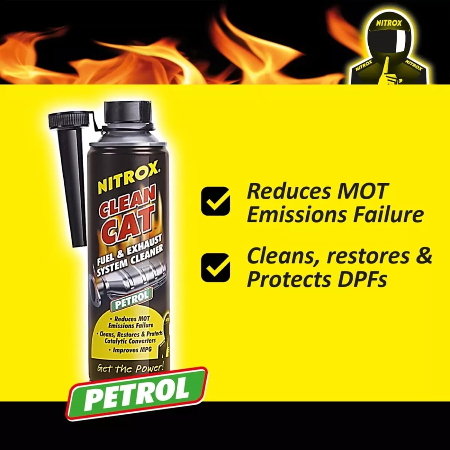 Nitrox Cat Clean Petrol 500ml