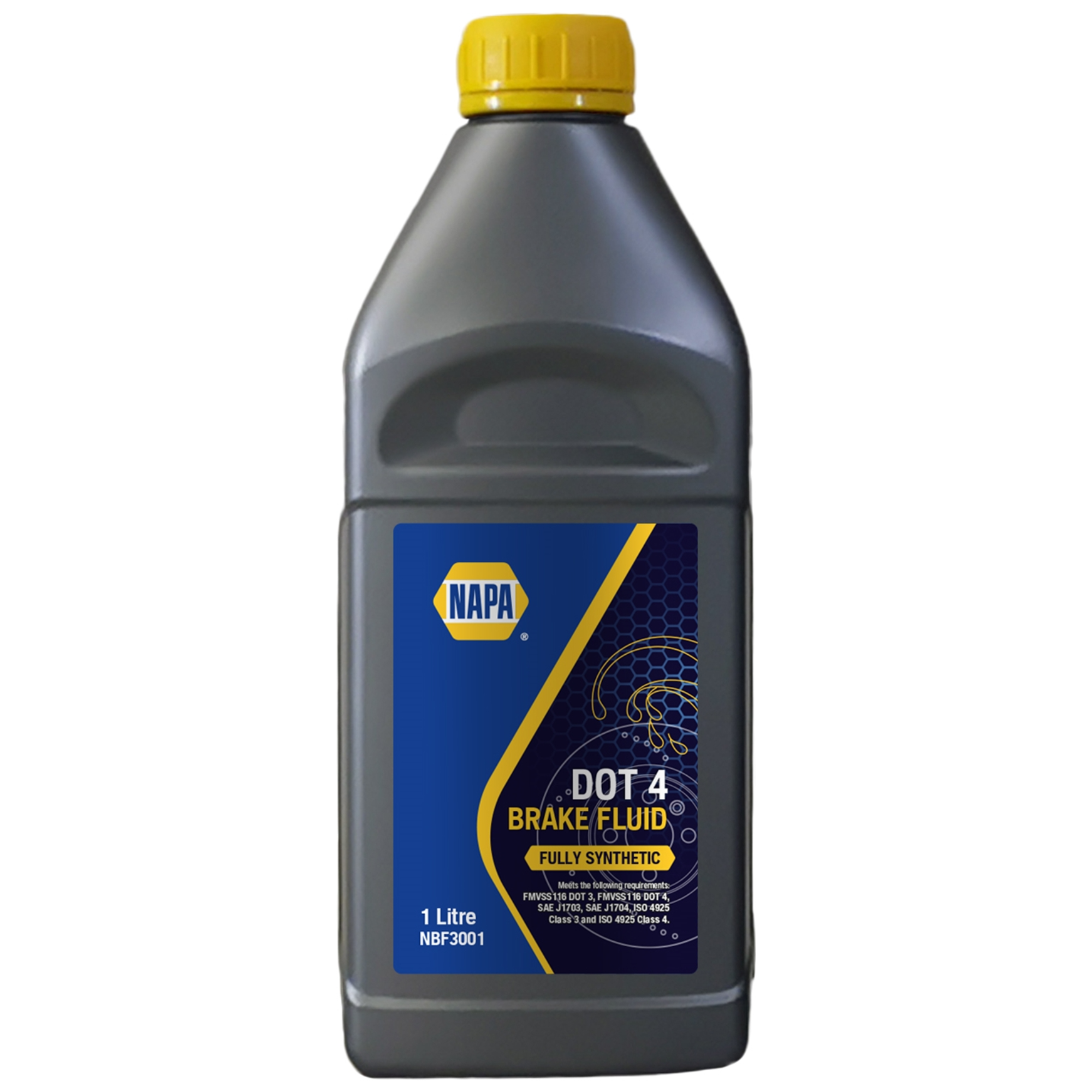 NAPA DOT 4 Brake Fluid 1 Litre