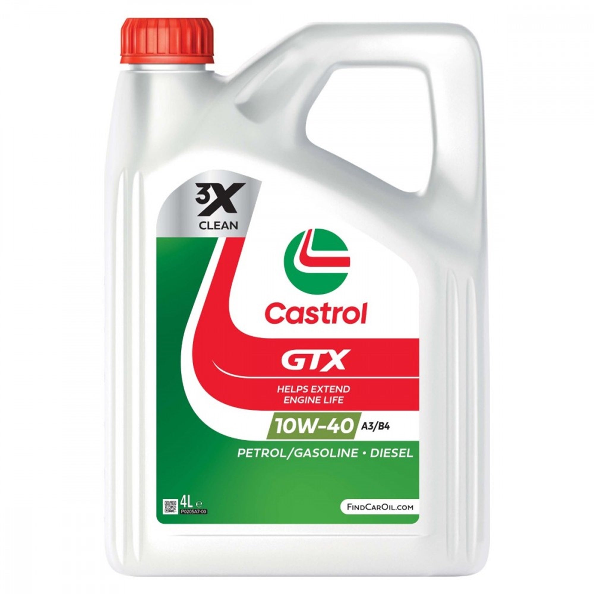 Castrol Engine Oil GTX Ultraclean 10W-40 A3/B4 4L
