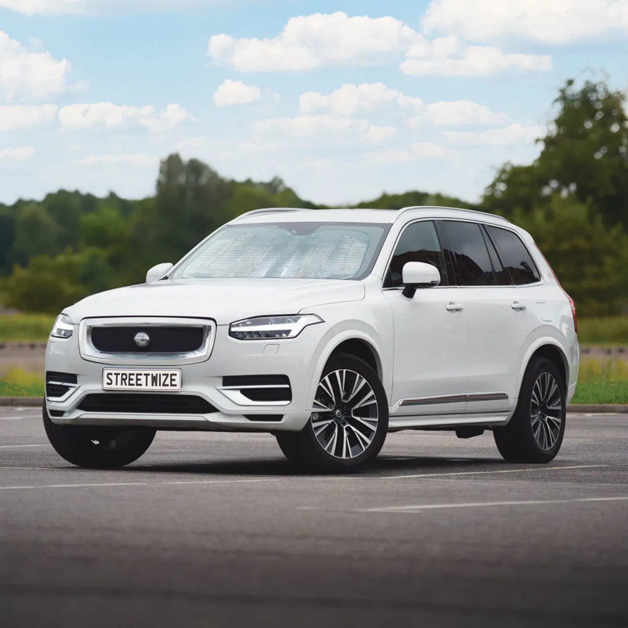 Streetwize Folding Aluminium Sunshade - 140cm x 70cm