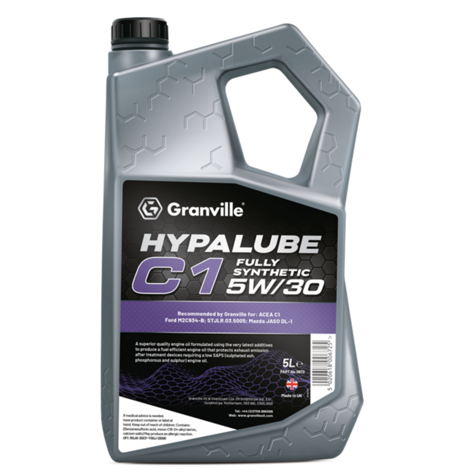 Granville Hypalube C1 Engine Oil 5W-30 5L