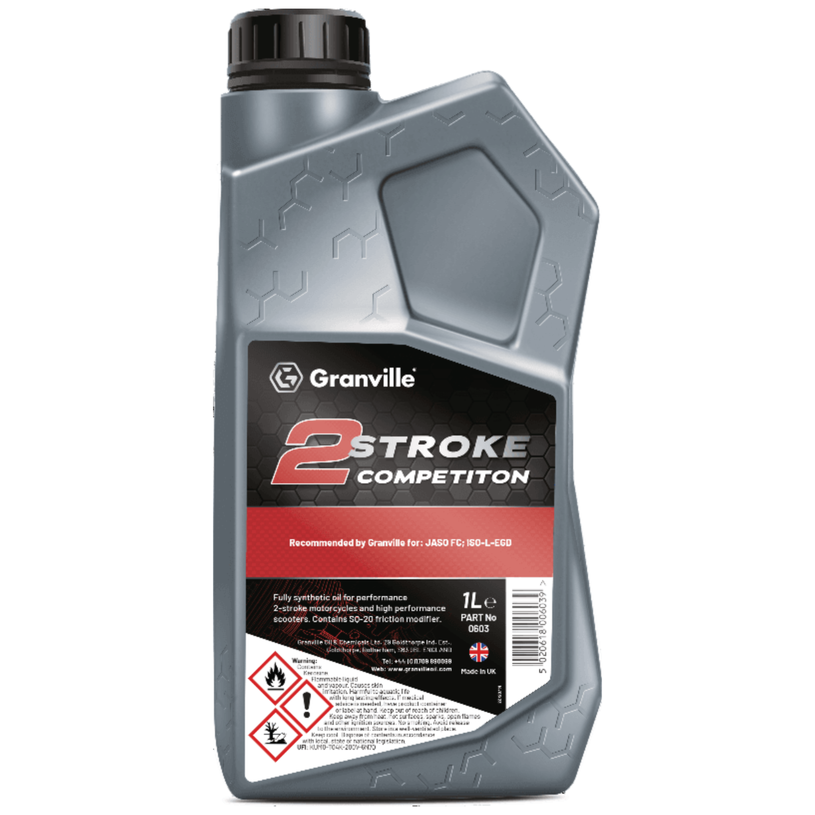 Granville Competition Fully Synthetic Two Stroke 1 Litre