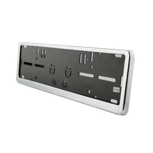 Abs Chrome Look Number Plate Surround