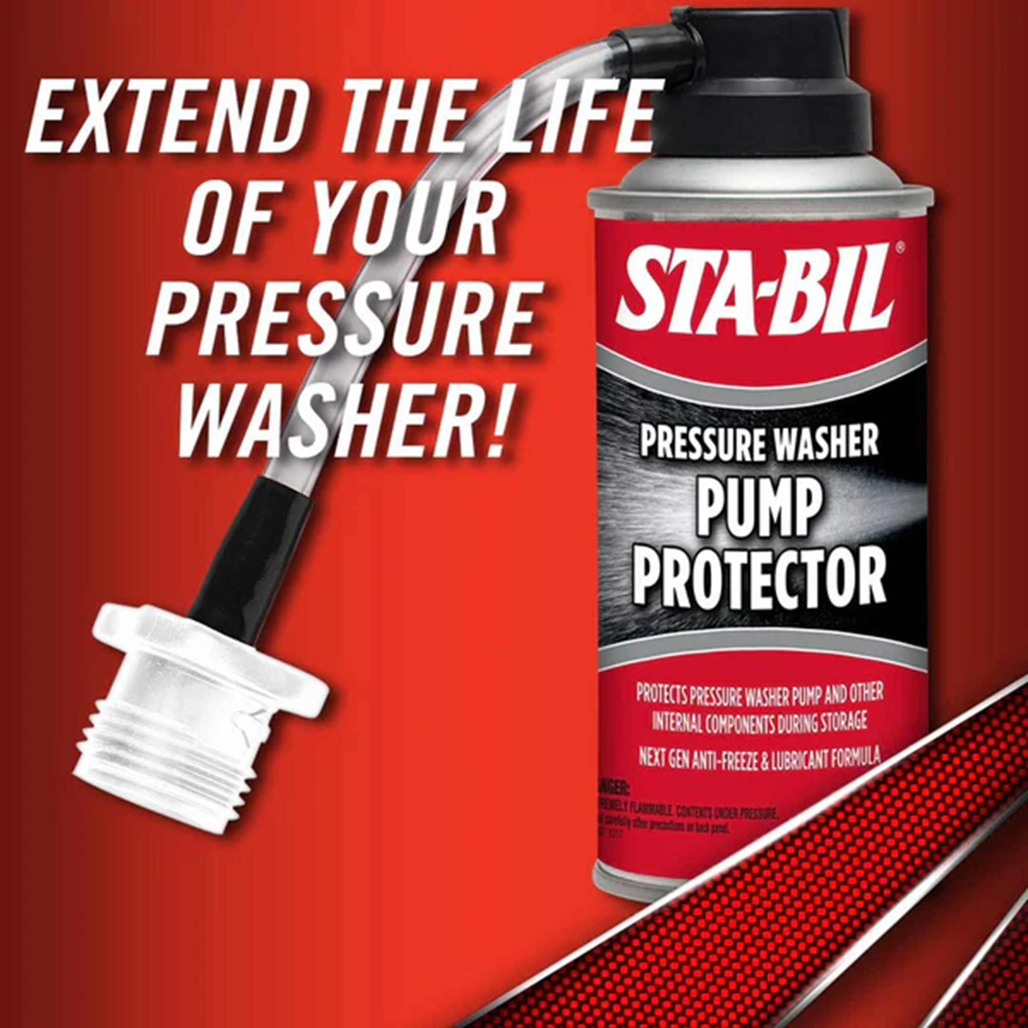 STA-BIL Pressure Washer Pump Protector 4oz 118ml