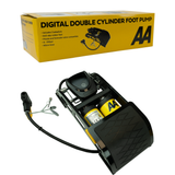 AA Digital Double Cylinder Foot Pump