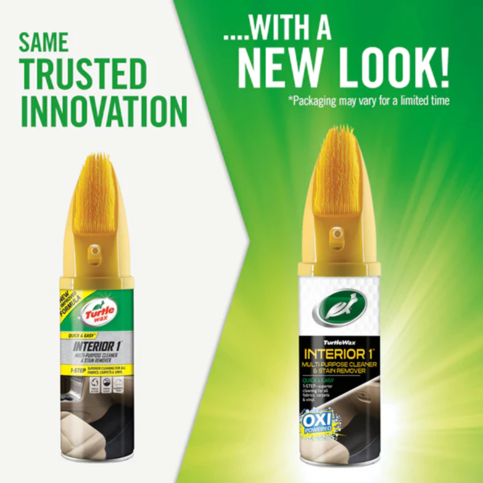 Turtle Wax Interior 1 Car Seat Upholstery & Carpet Cleaner 400ml