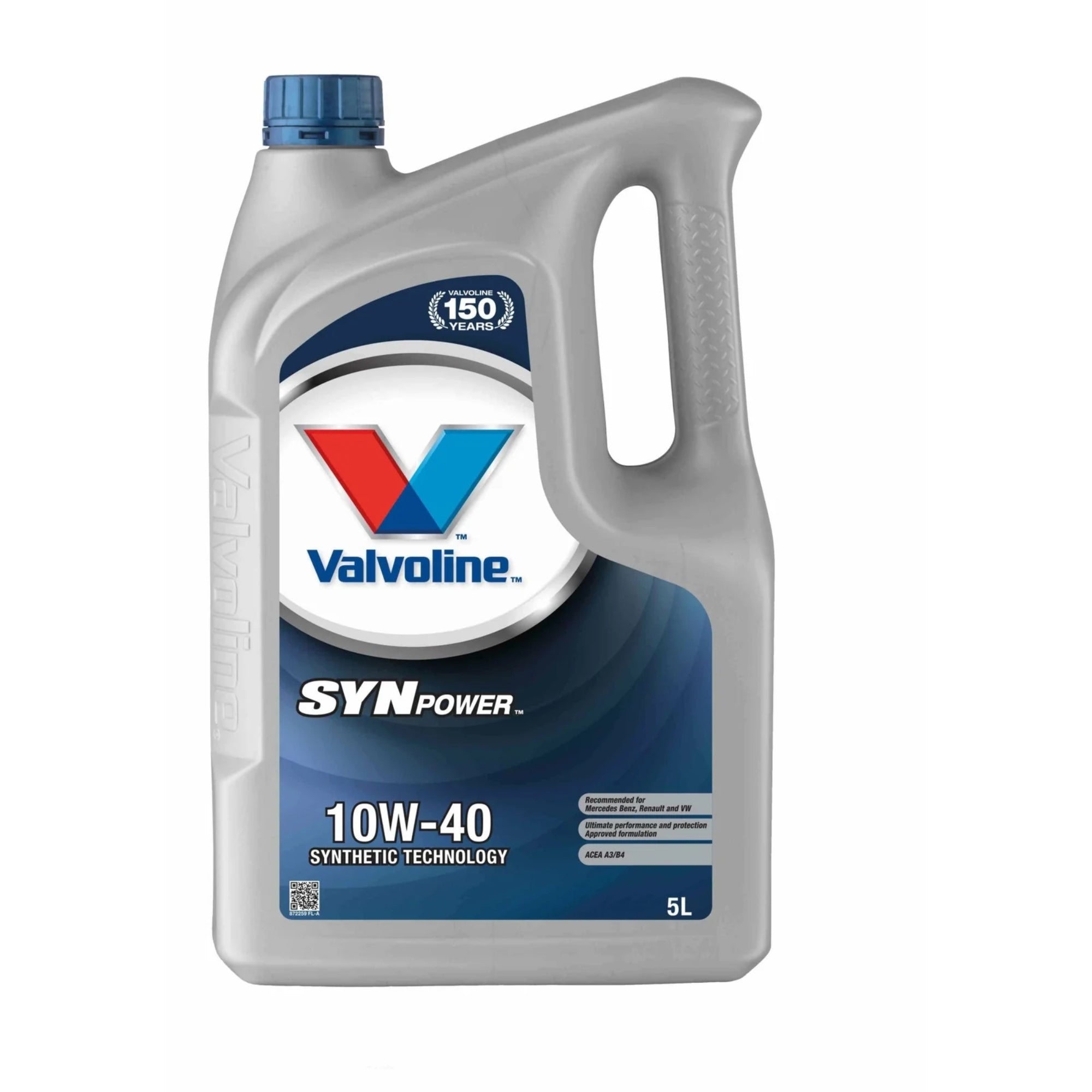 Valvoline Synpower Engine Oil SAE 10W-40 5L