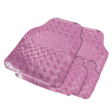 Streetwize Think Pink 4pce Checker Mat Set